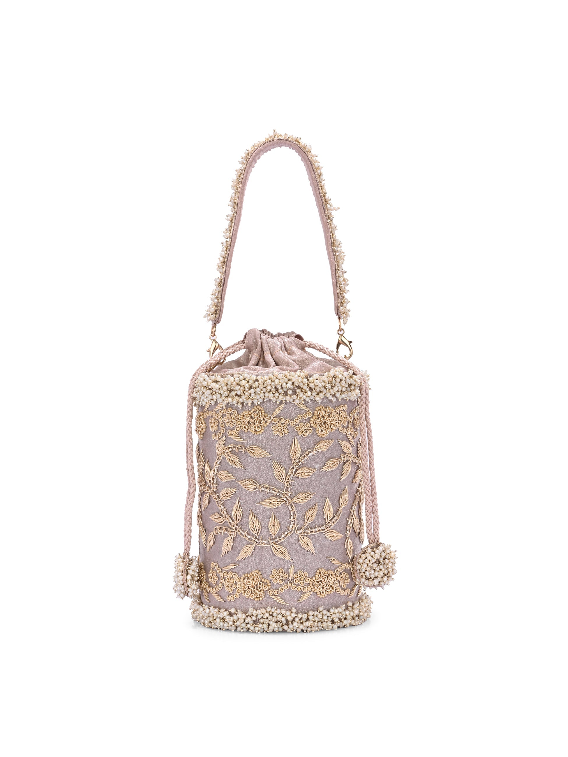 GOLD METAL GHUNGROO BAG (Copy) ladybossbyegoss