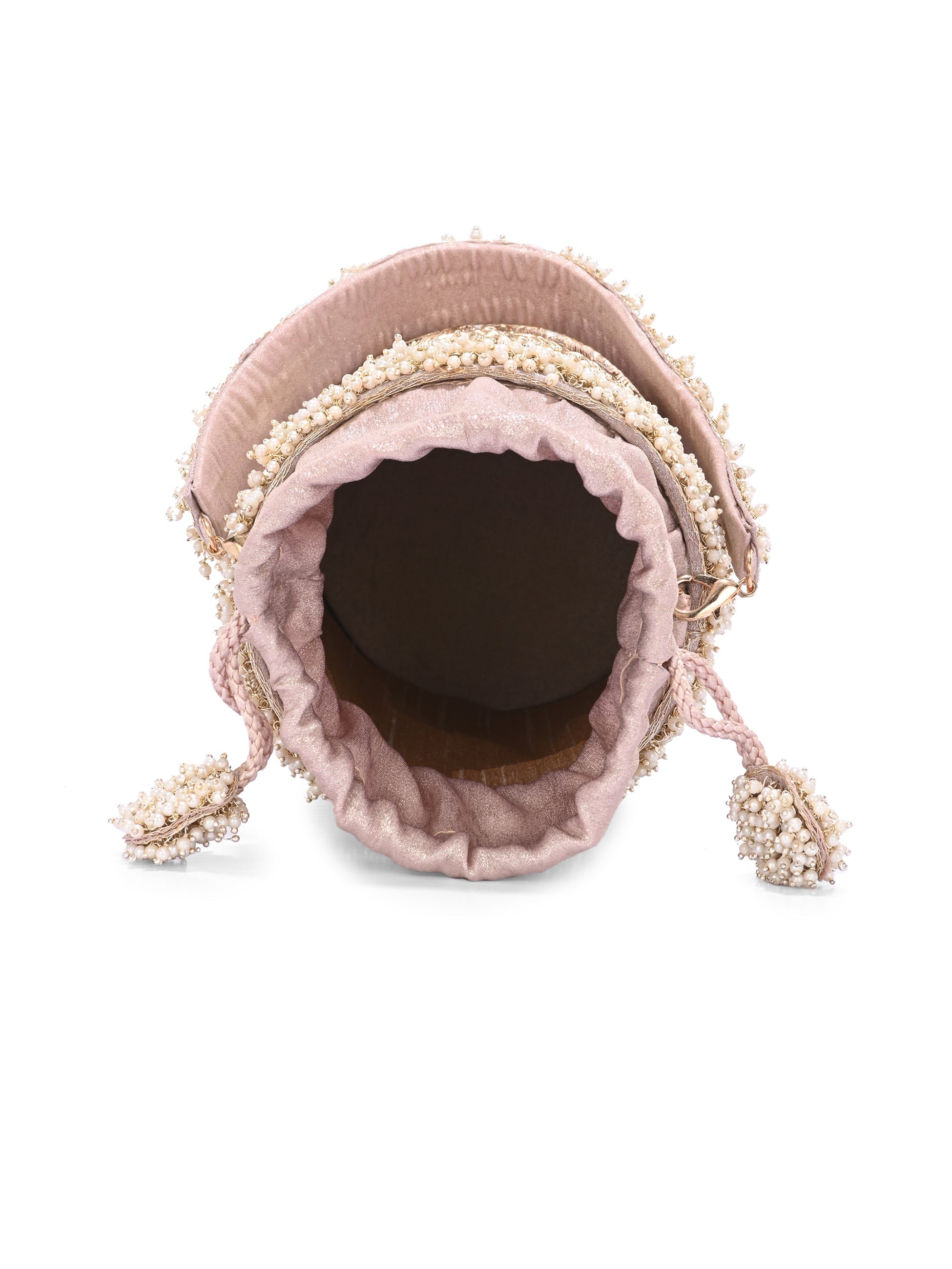 GOLD METAL GHUNGROO BAG (Copy) ladybossbyegoss