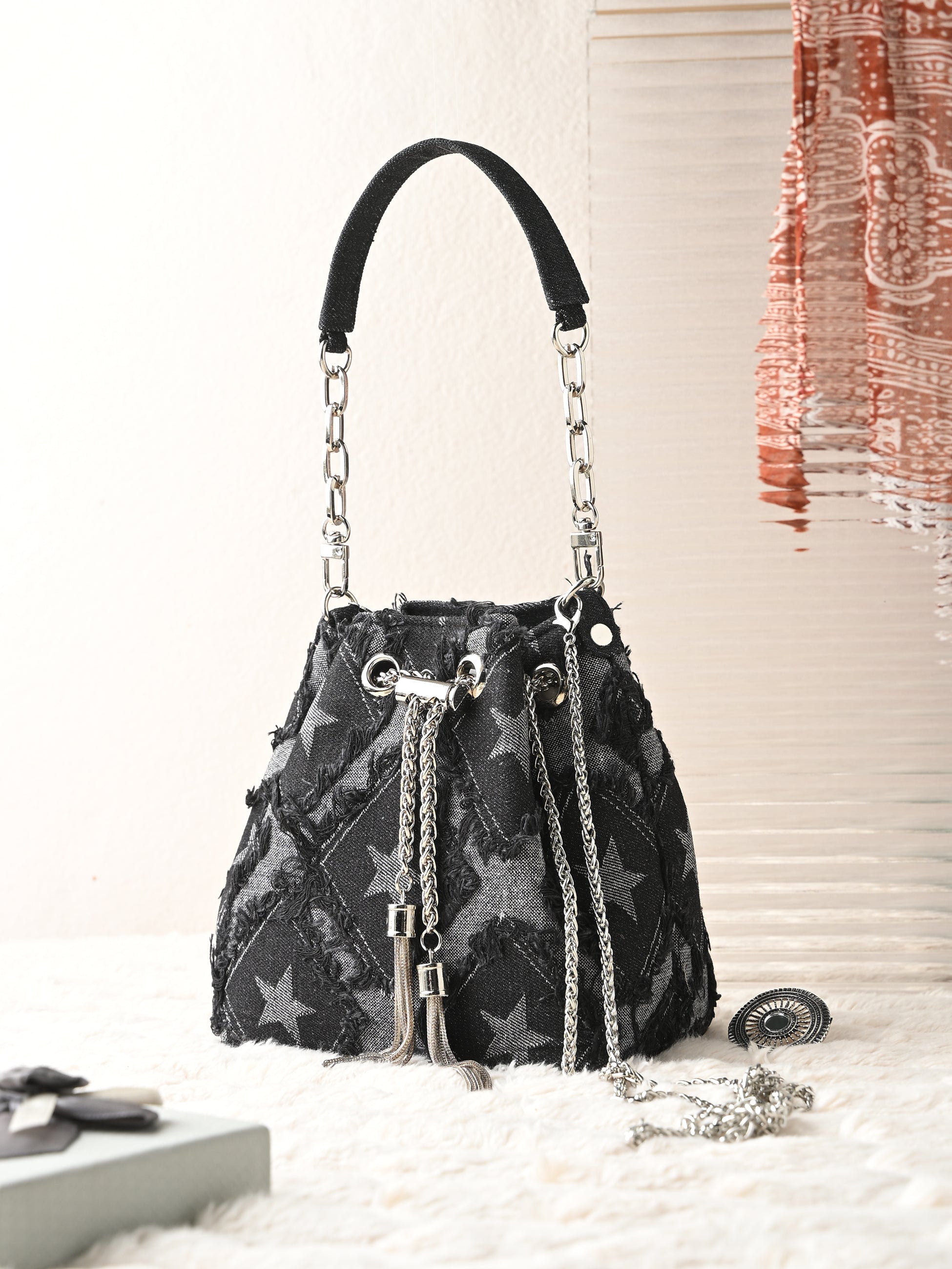ZARIYAH DENIM STAR (Copy) ladybossbyegoss
