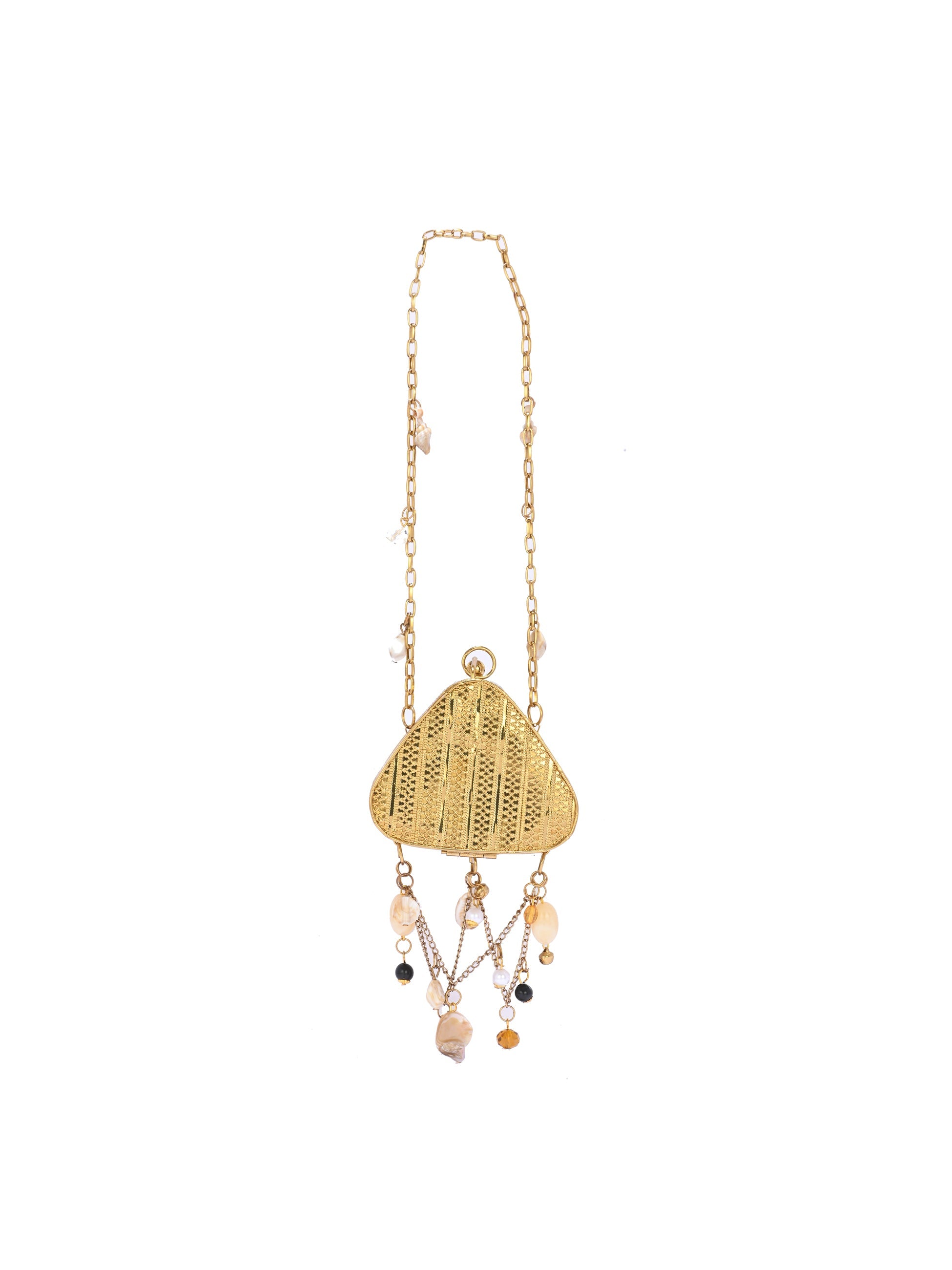 GOLD METAL MINI BATUA OVAL (Copy) ladybossbyegoss