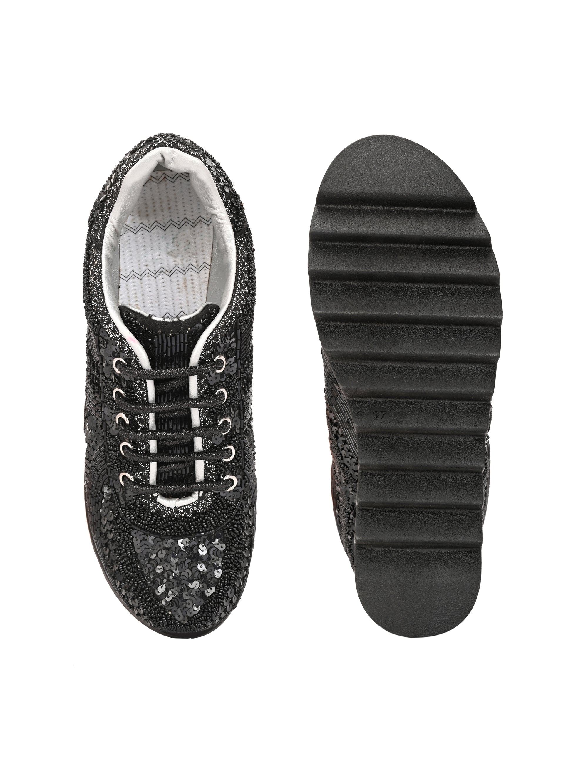 Crysta Bridal Sneakers For Women by Lady Boss ladybossbyegoss