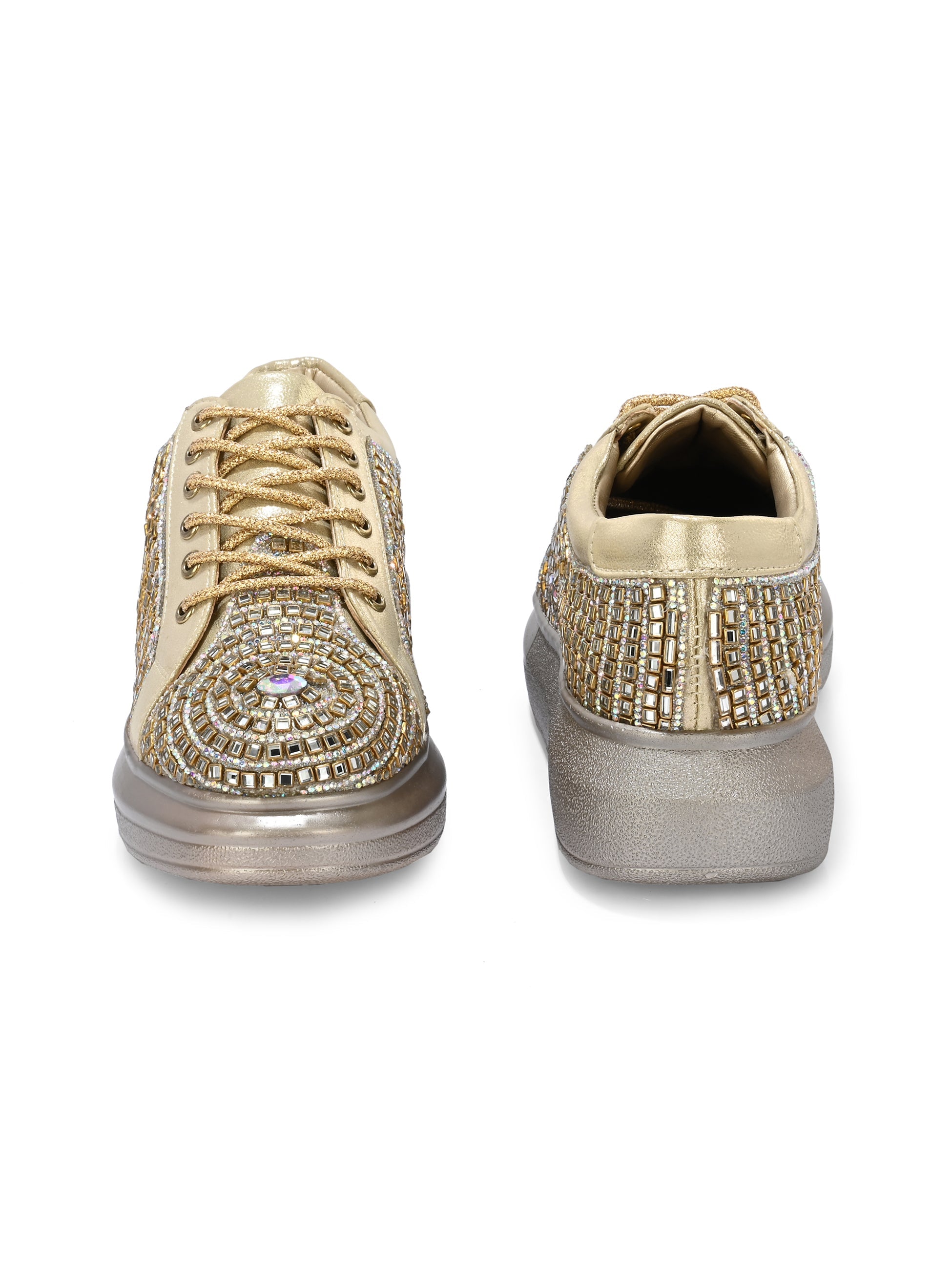 Crysta Bridal Sneakers For Women by Lady Boss ladybossbyegoss