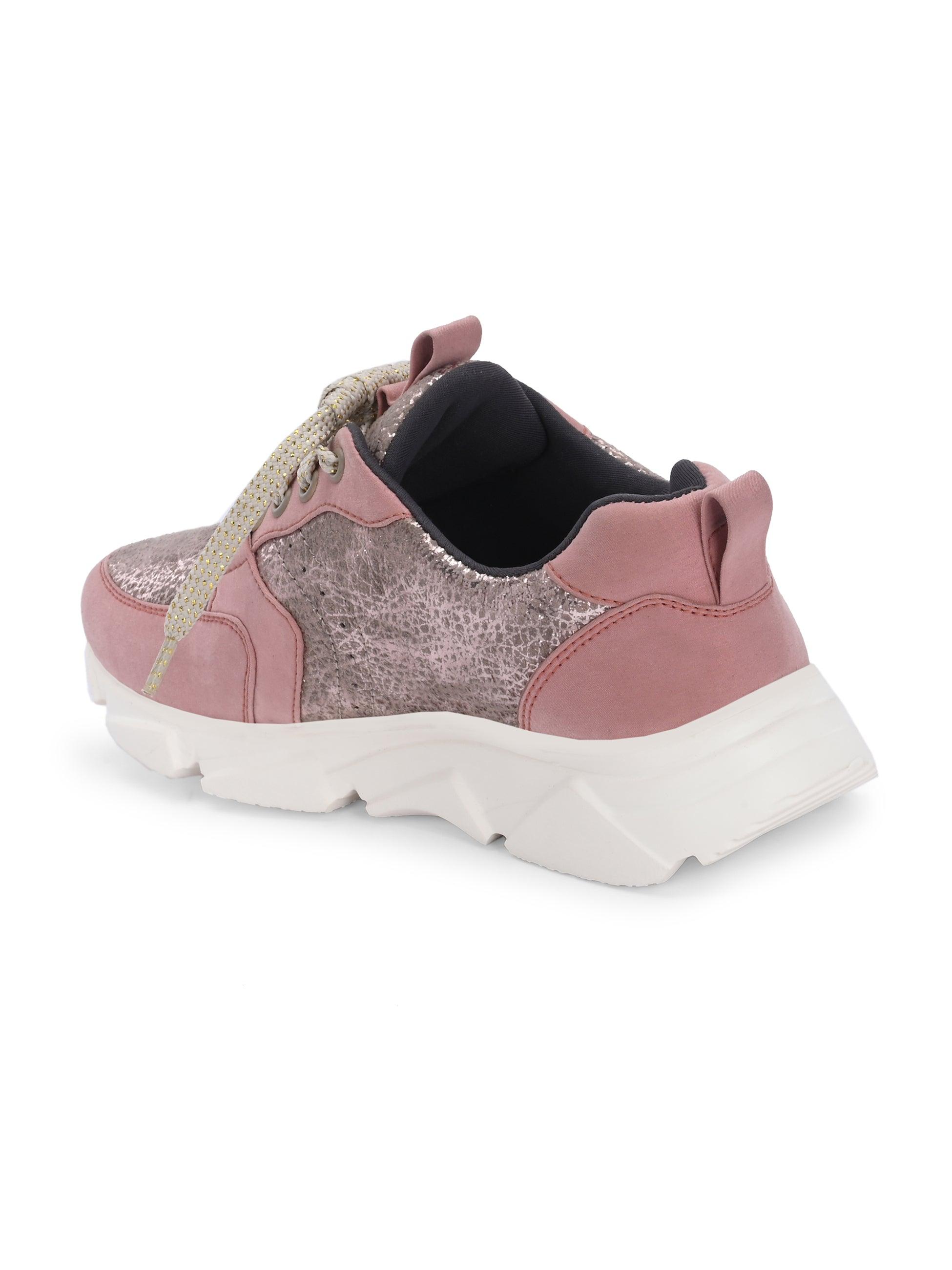 Pink Dawn Sneakers - ladybossbyegoss