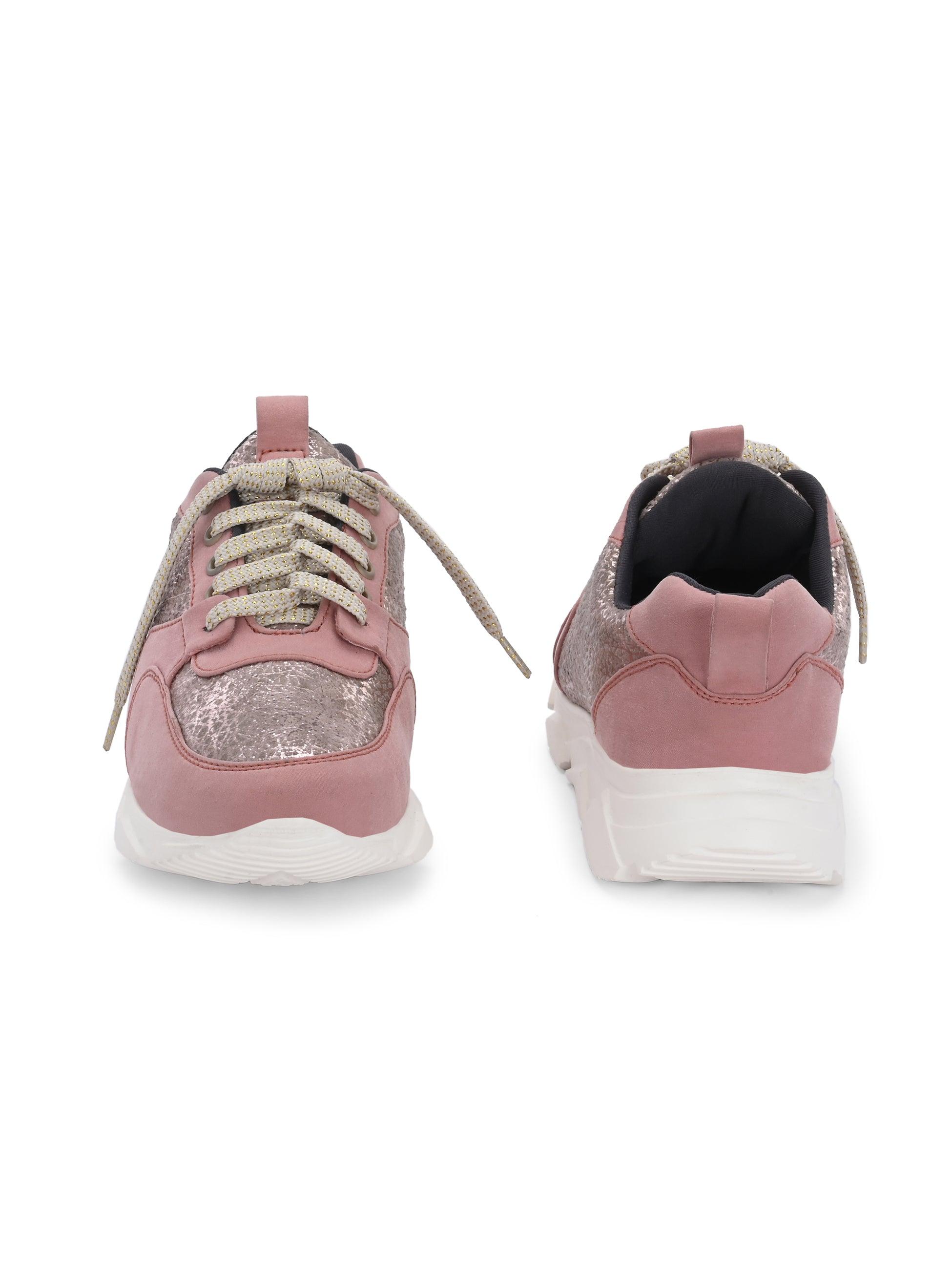 Pink Dawn Sneakers - ladybossbyegoss