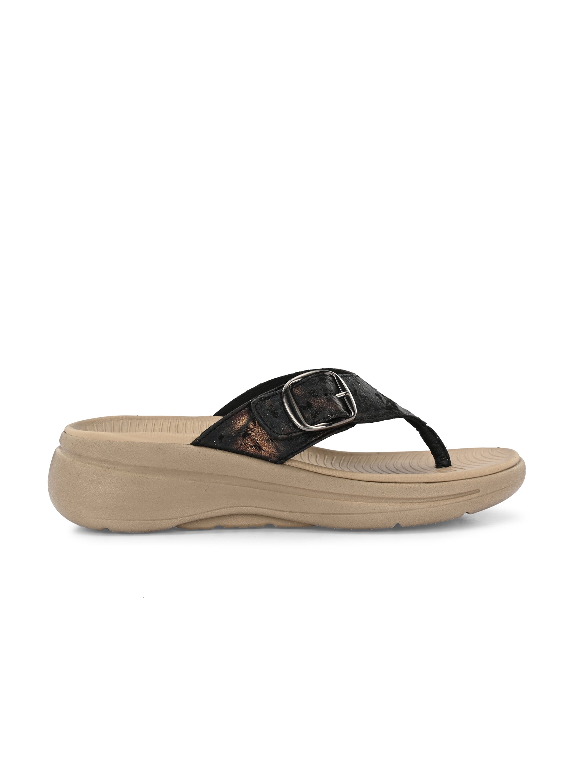 BLACK GETAWAY CHAPPALS ladybossbyegoss
