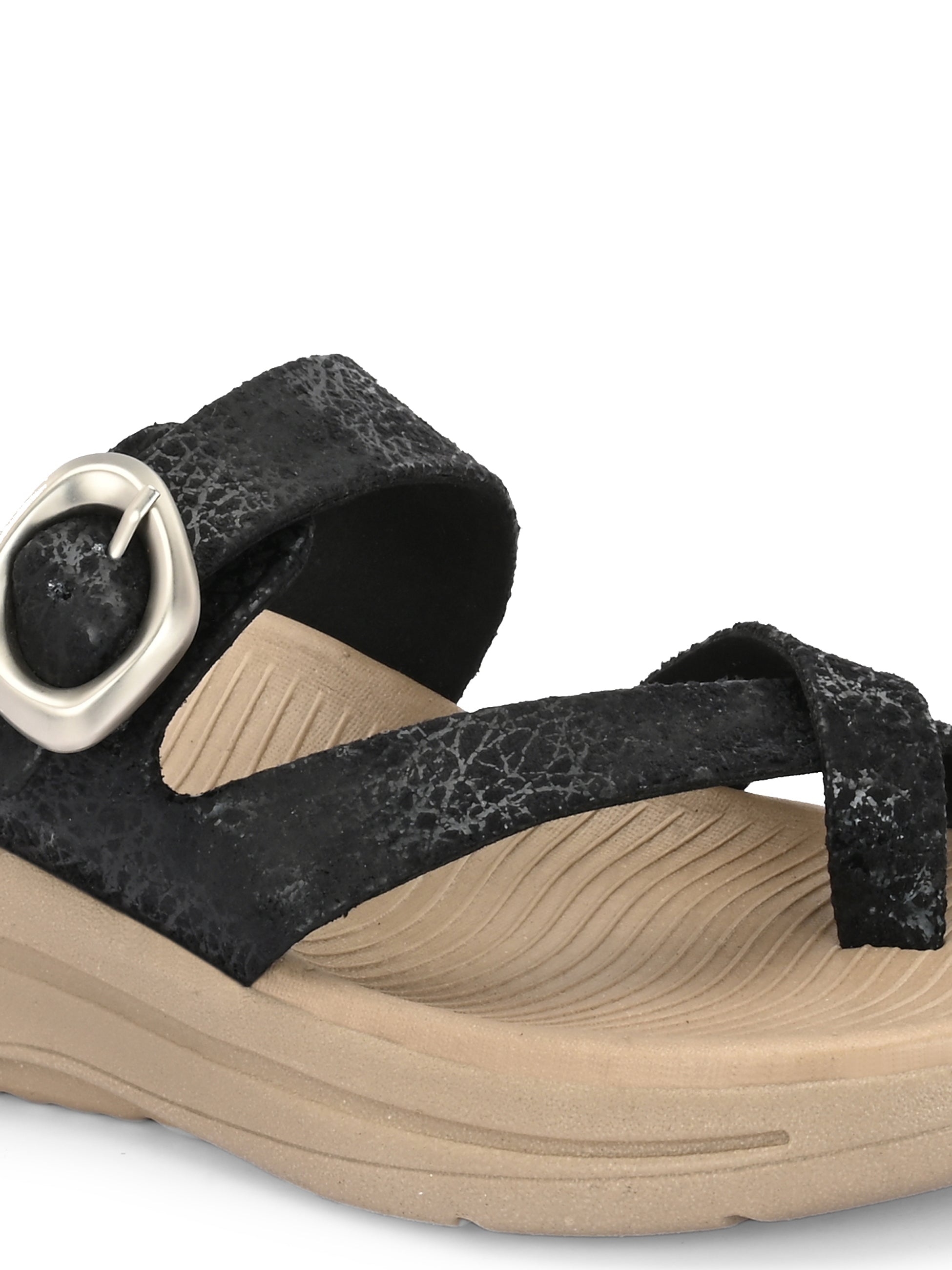 Mayari Black Bling Slip-Ons ladybossbyegoss
