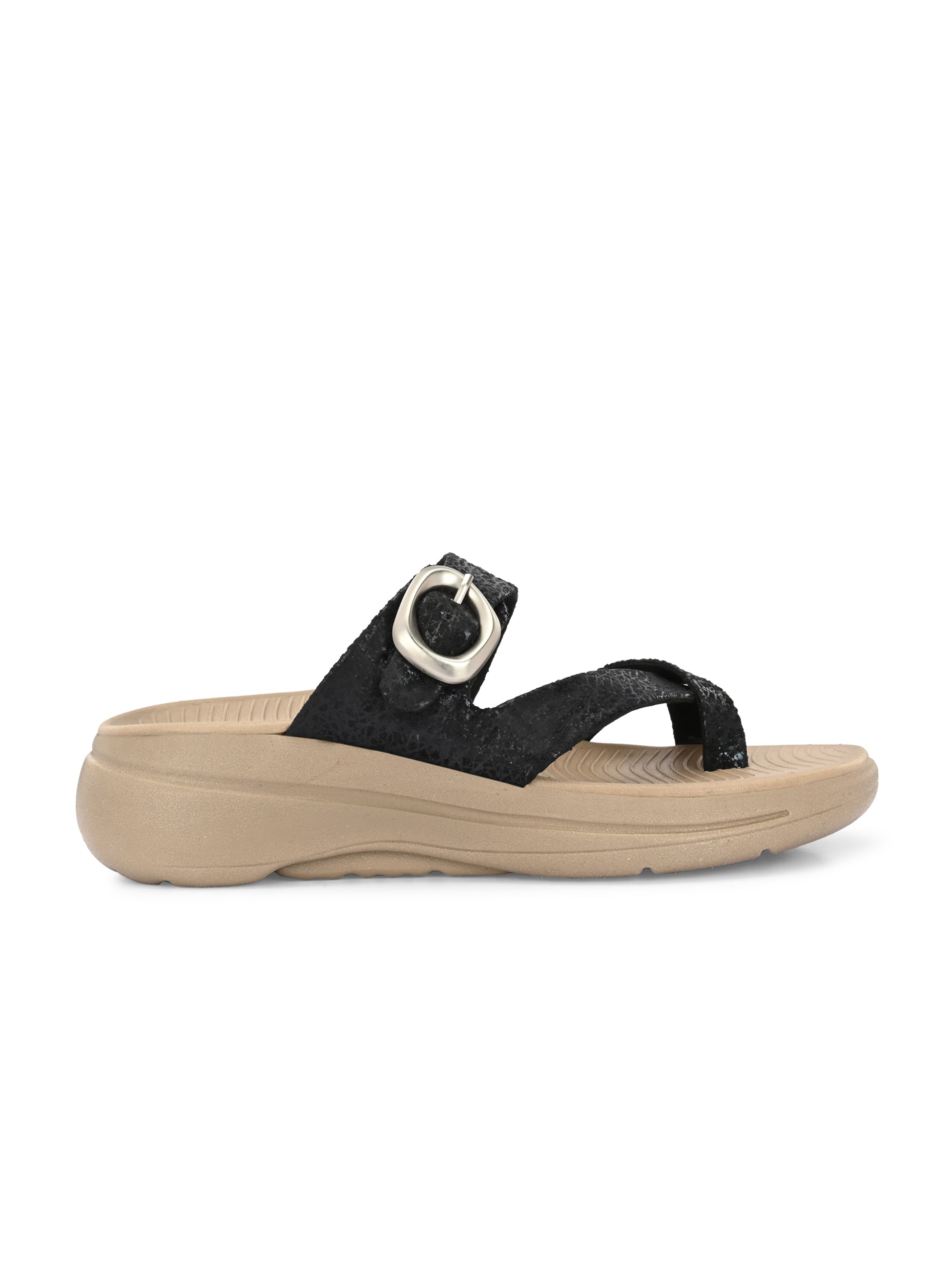 Mayari Black Bling Slip-Ons ladybossbyegoss