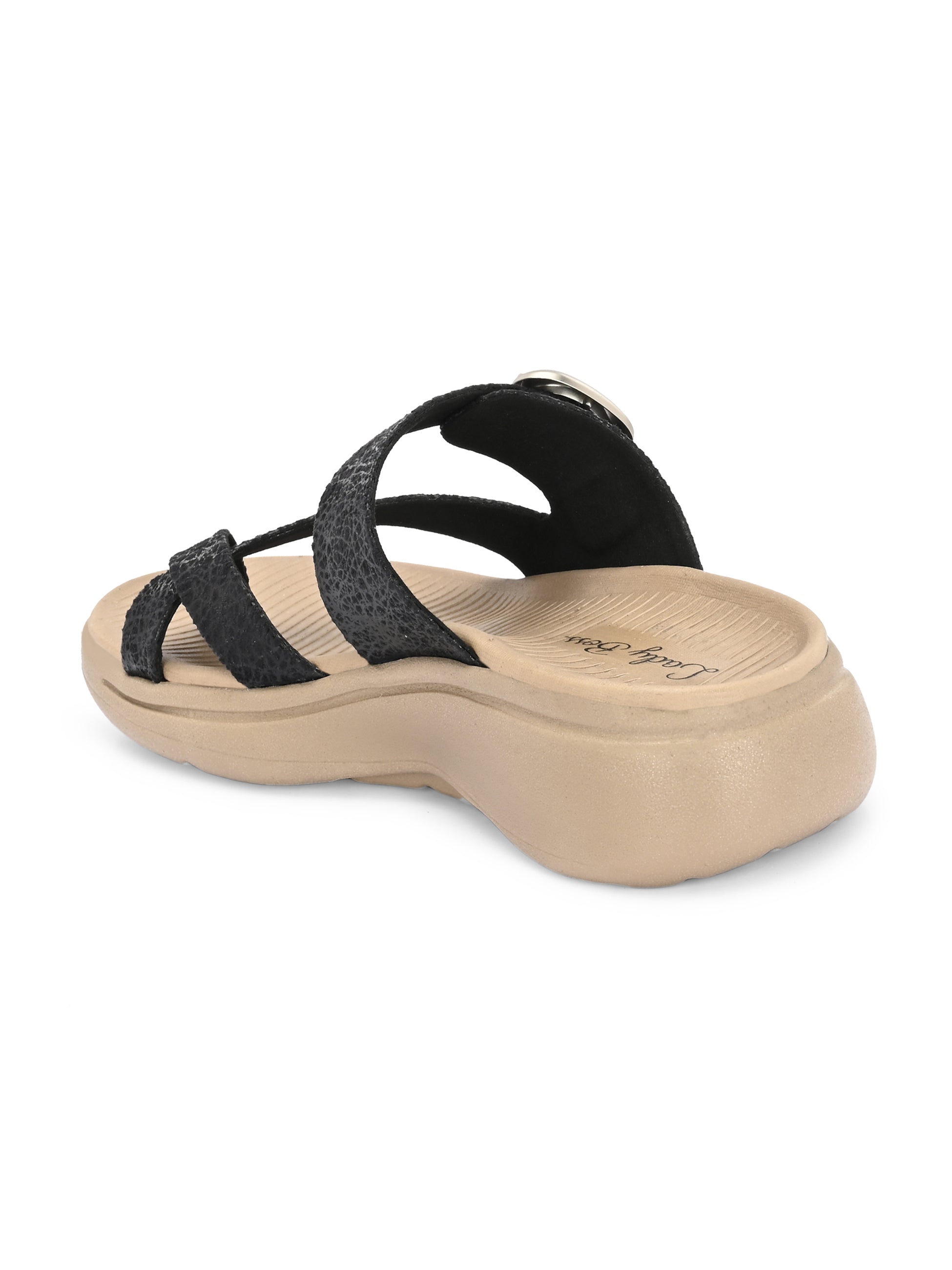 Mayari Black Bling Slip-Ons ladybossbyegoss