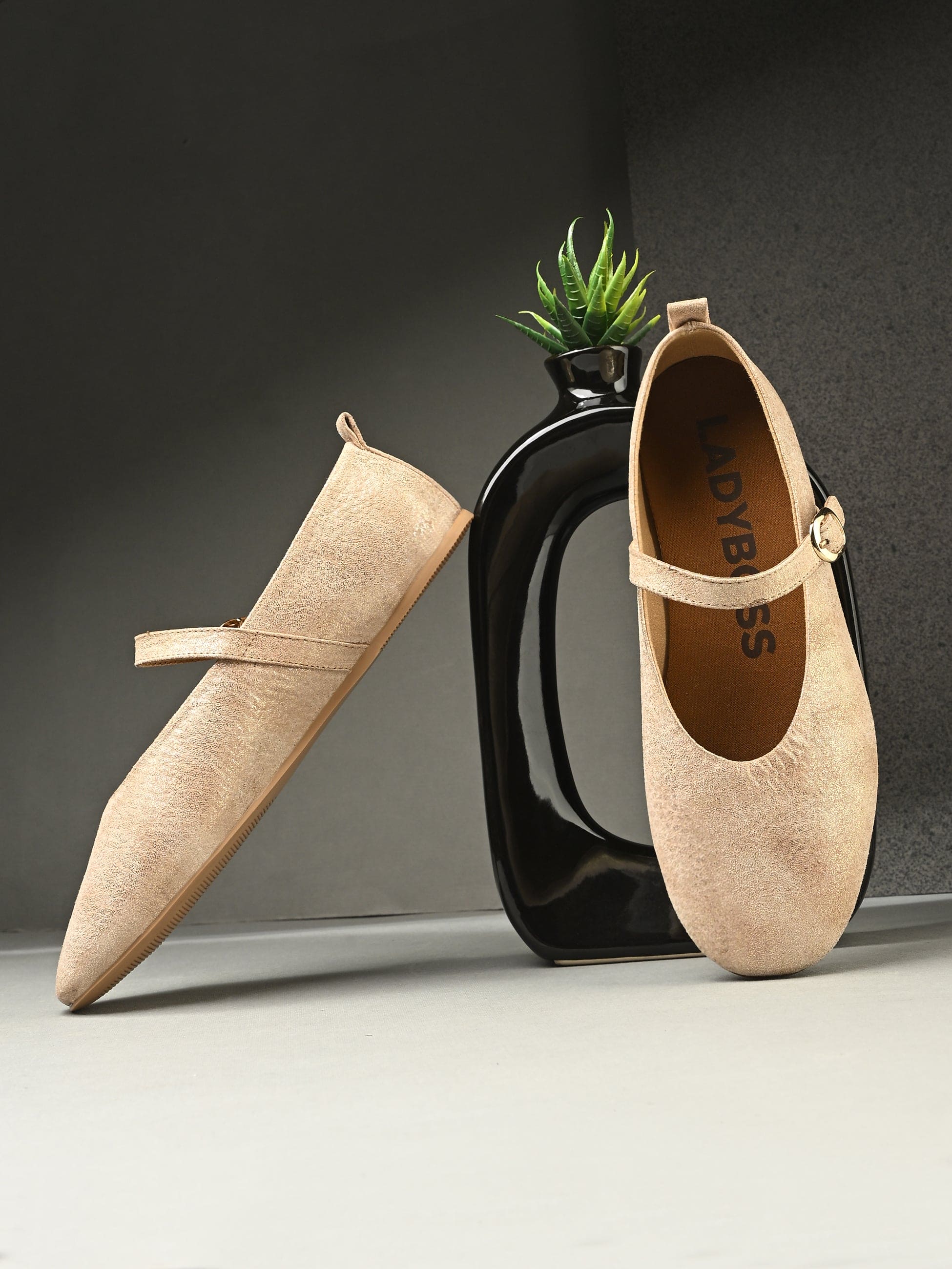 Mary Jane Classic Metallic ladybossbyegoss