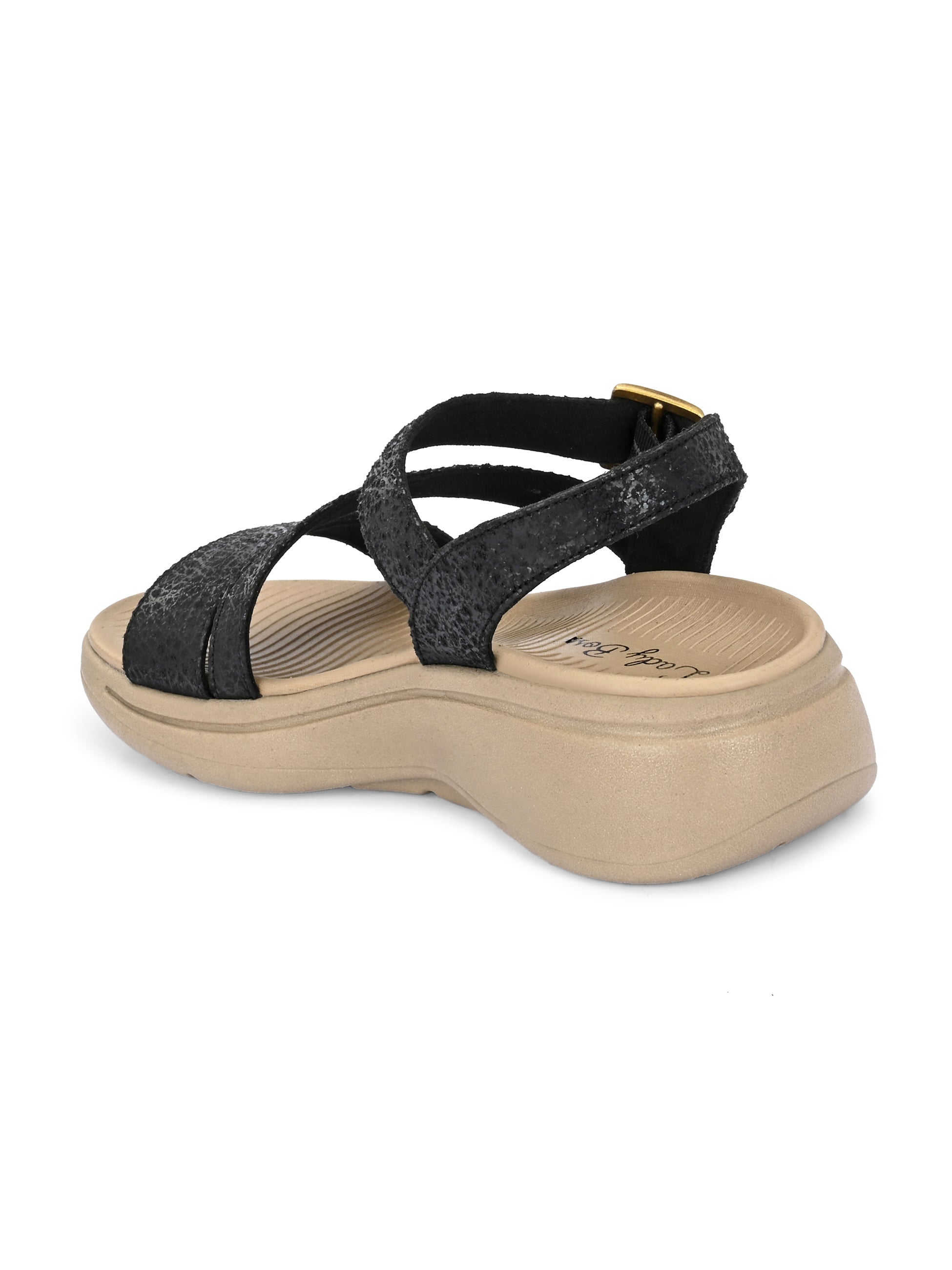 Sandals Black ladybossbyegoss