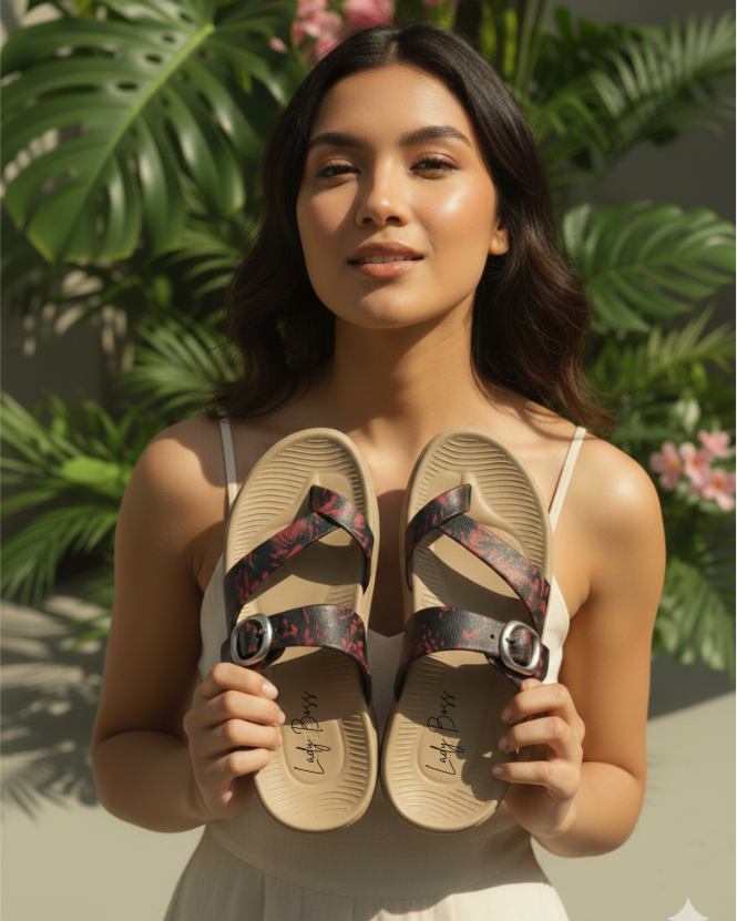 Mayari Buckled Slip-Ons ladybossbyegoss