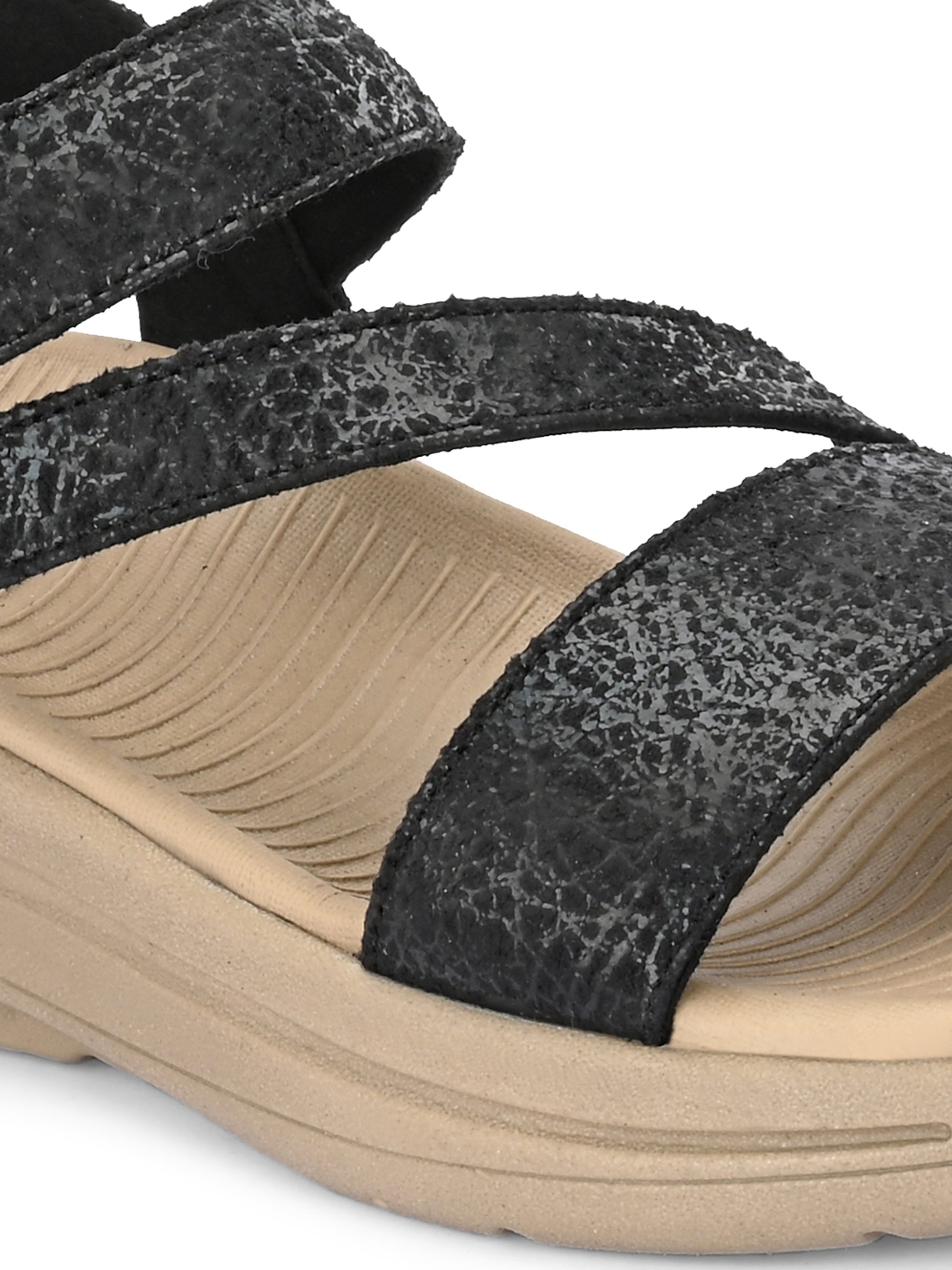 Sandals Black ladybossbyegoss