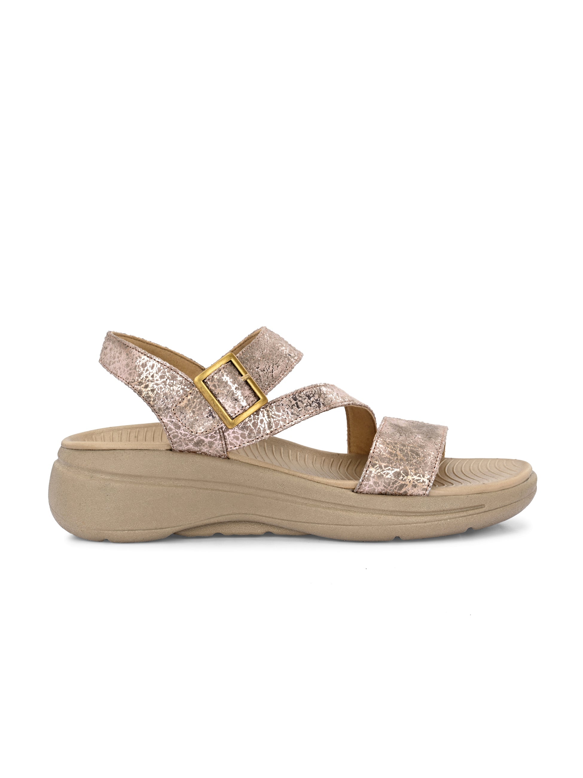 Sandals Gold ladybossbyegoss