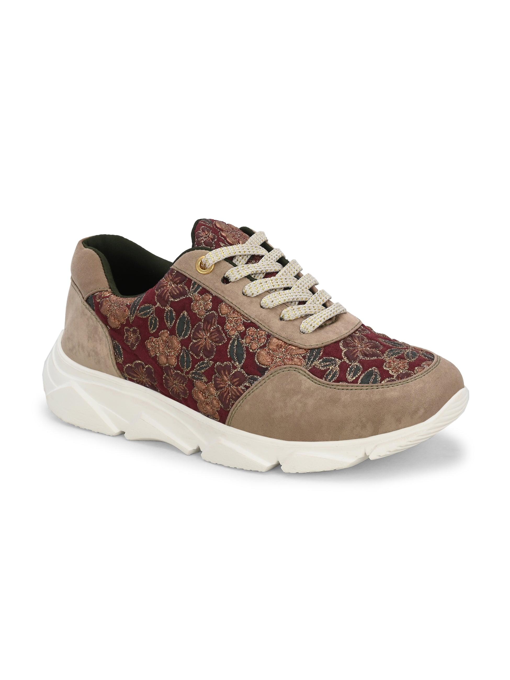 Floral Fusion Sneakers - ladybossbyegoss