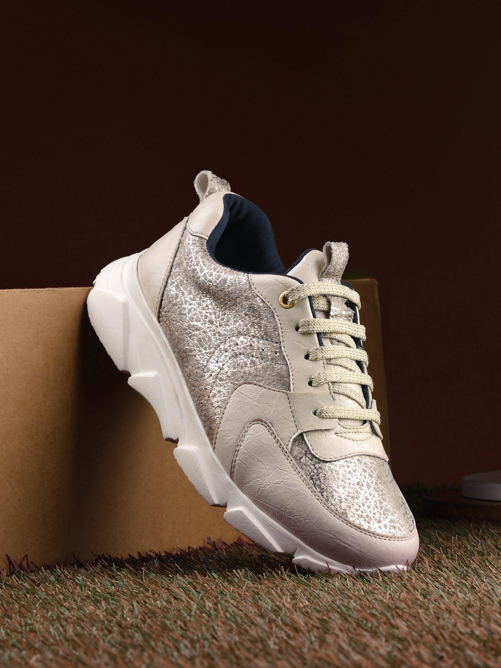 Moonlit Beige Sneakers - ladybossbyegoss