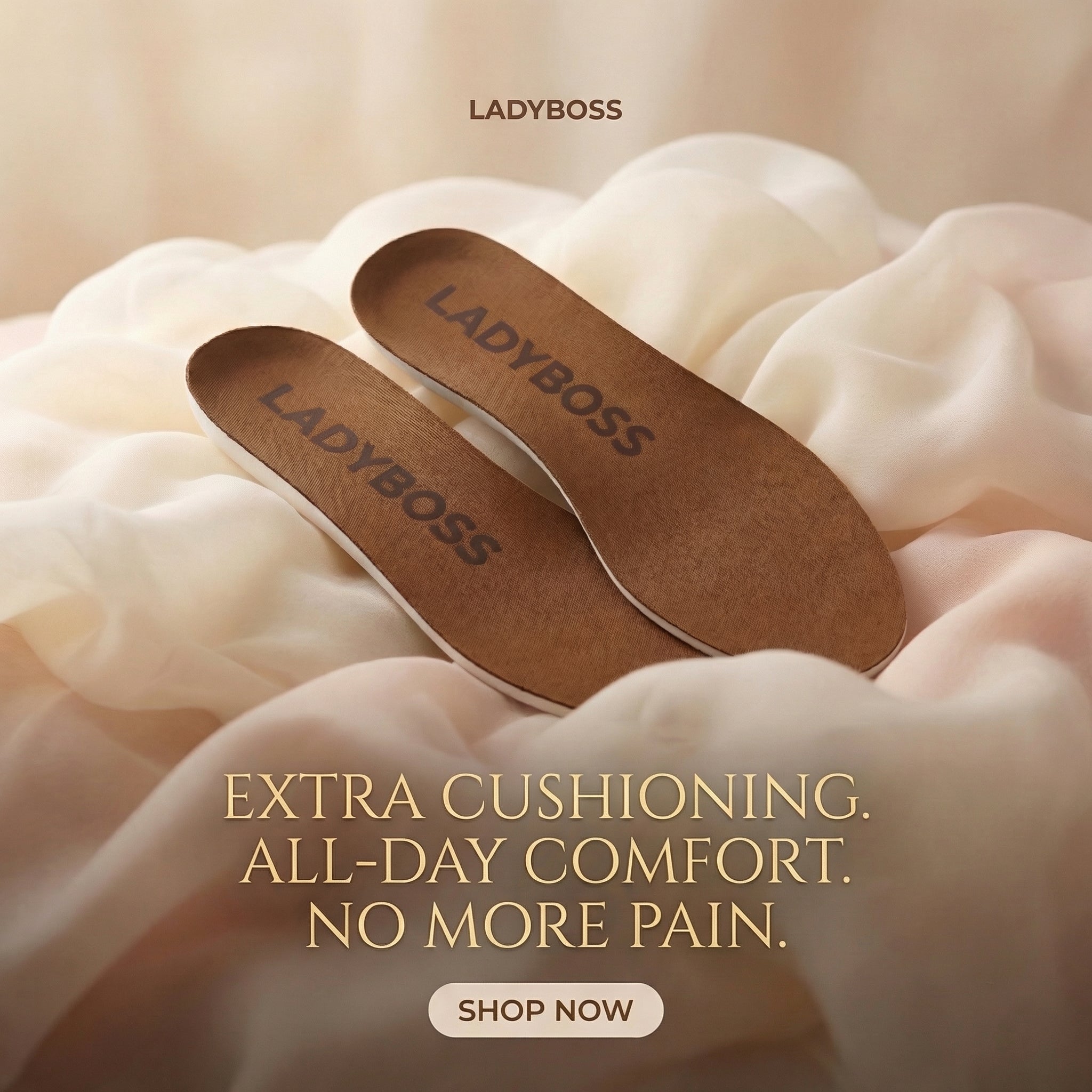 Everyday Comfort Insoles for Women by Lady Boss Egoss Shoes